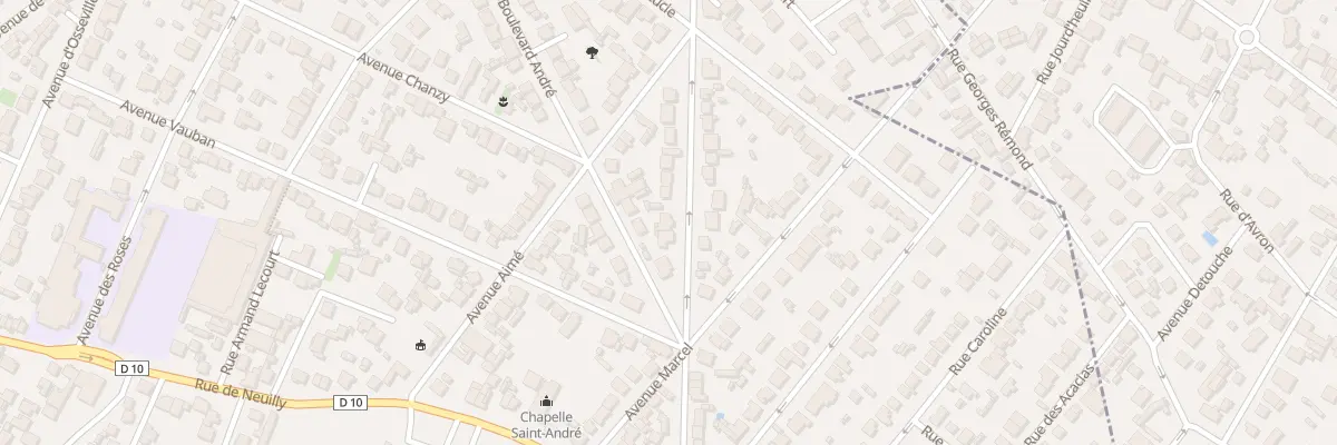 Plan du 38 Rue Simon Guitlevitch à Villemomble