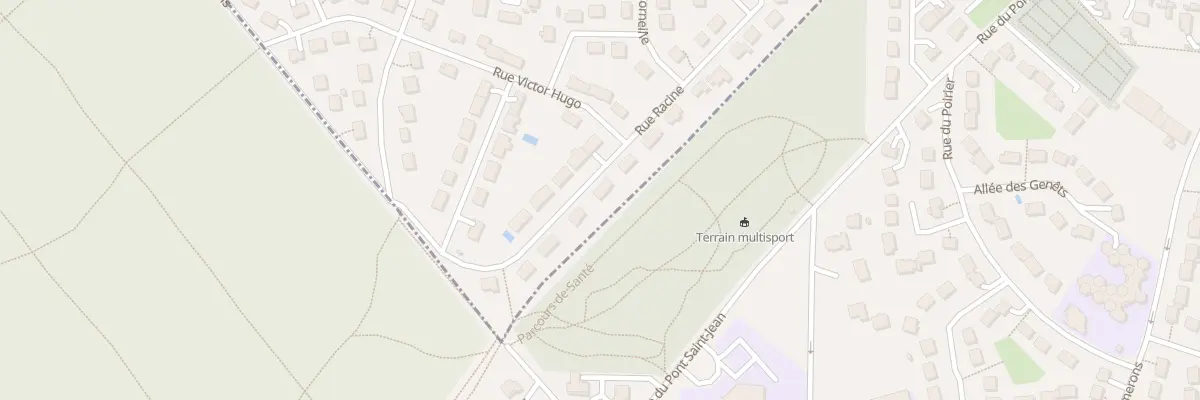Plan du 25 Rue Racine à Orry-la-Ville