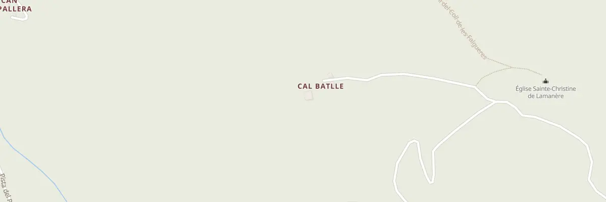 Plan du 81 Cal Baille à Lamanère