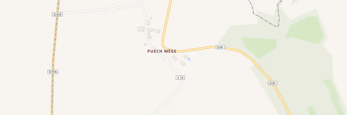 Plan du 5165 Puech Mege à Sainte-Juliette-sur-Viaur