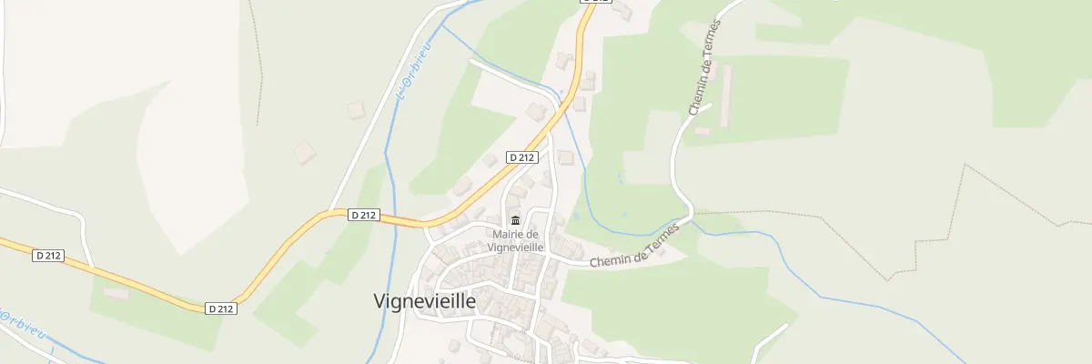 Plan du 17 Rue de la Poste à Vignevieille