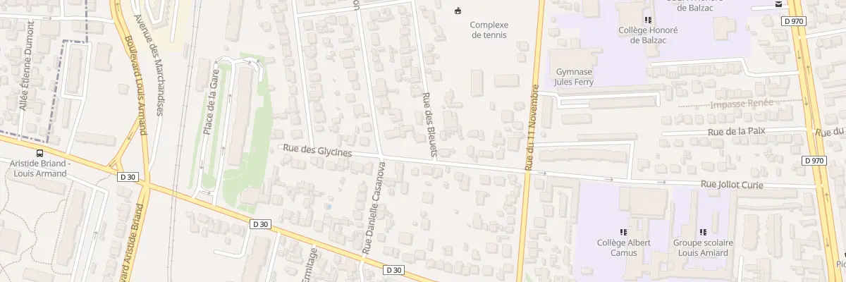Plan du 1 Rue des Bleuets à Neuilly-sur-Marne