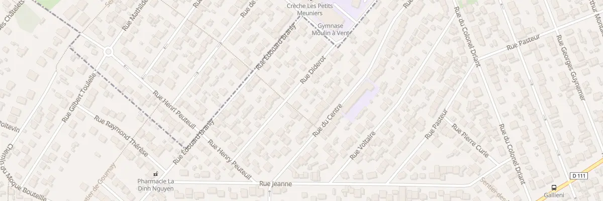 Plan du 20 Rue Diderot à Ormesson-sur-Marne