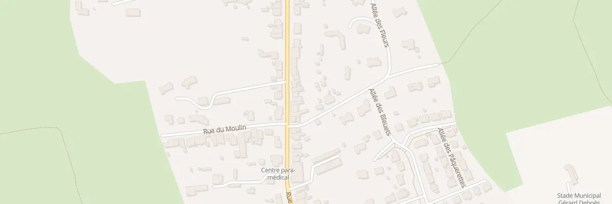 Plan du 87 Rue Nationale Ghyvelde à Ghyvelde