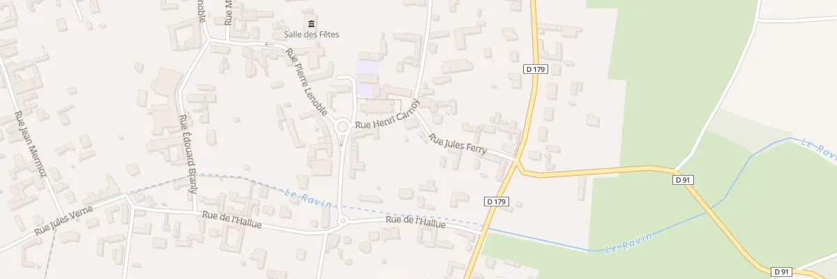Plan du 2 Rue Jules Ferry à Warloy-Baillon