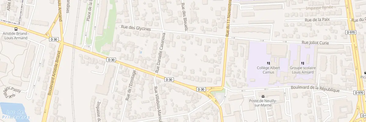 Plan du 16T Av Paul Doumer à Neuilly-sur-Marne