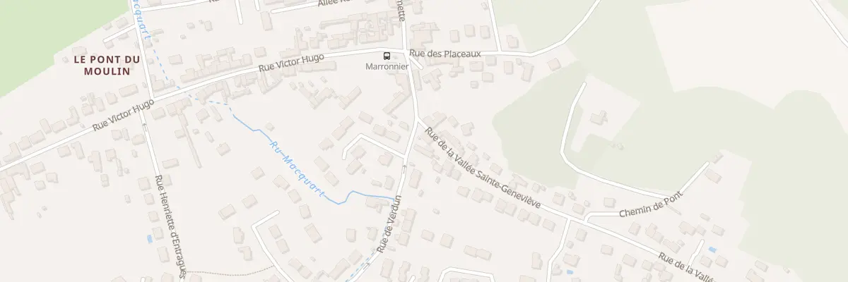 Plan du 2 Rue de la Vallee Ste Genevieve à Verneuil-en-Halatte