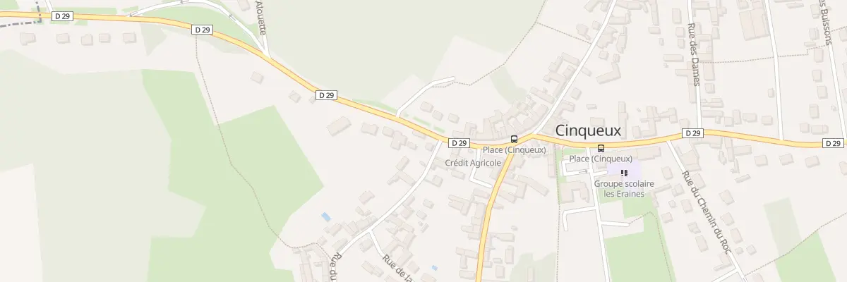 Plan du 2 Rue du Marin à Cinqueux