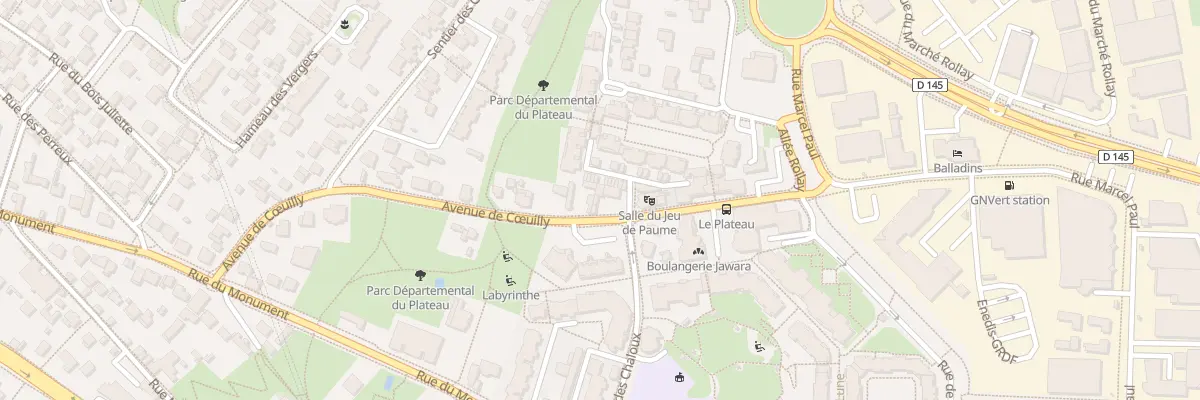 Plan du 63 Av de Coeuilly à Champigny-sur-Marne