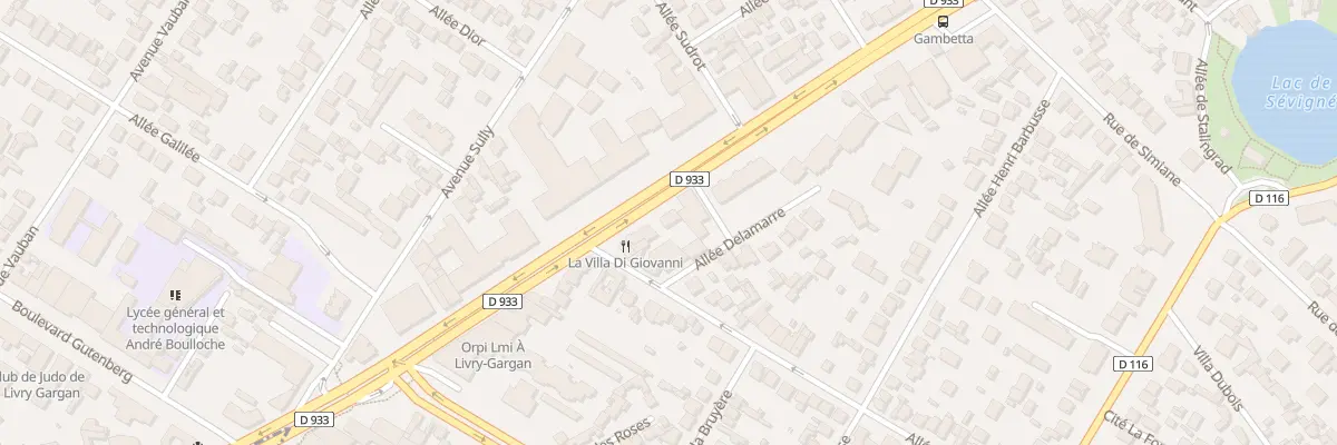 Plan du 40 Av Aristide Briand à Livry-Gargan