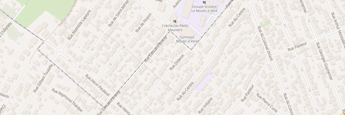 Plan du 23B Rue Diderot à Ormesson-sur-Marne
