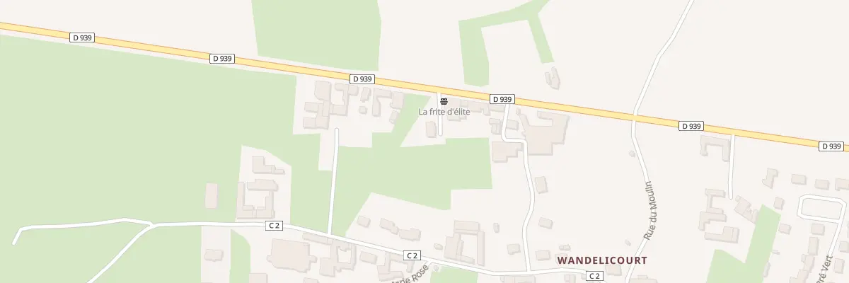 Plan du 17T Rte Nationale à Berles-Monchel