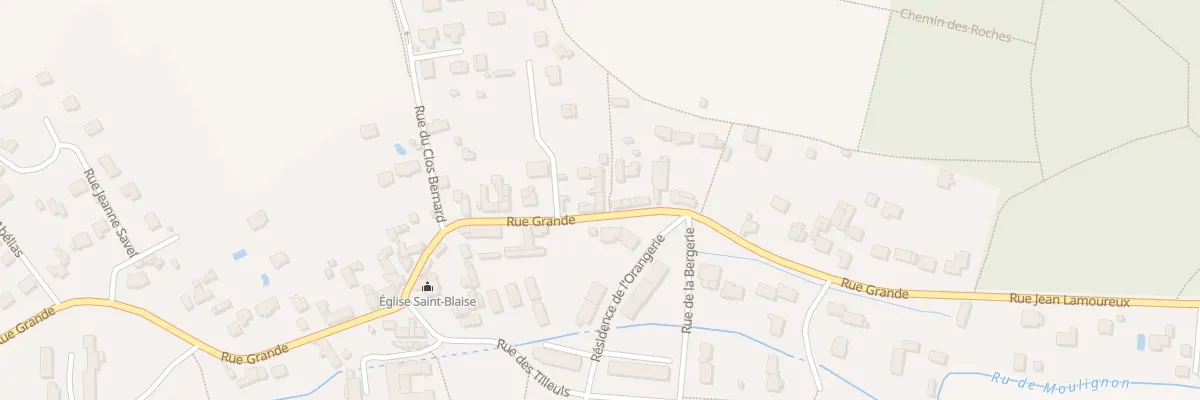 Plan du 276 Rue Grande à Saint-Fargeau-Ponthierry