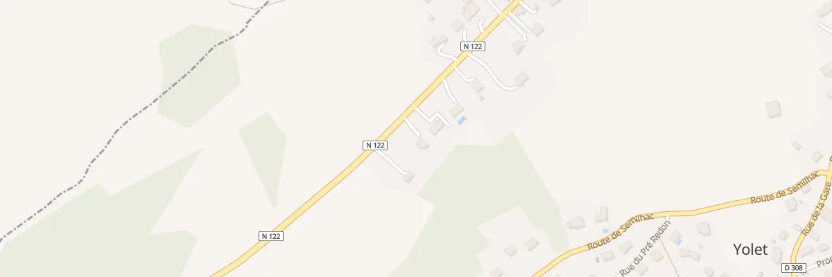 Plan du 25 Rue de la Maison Blanche à Yolet