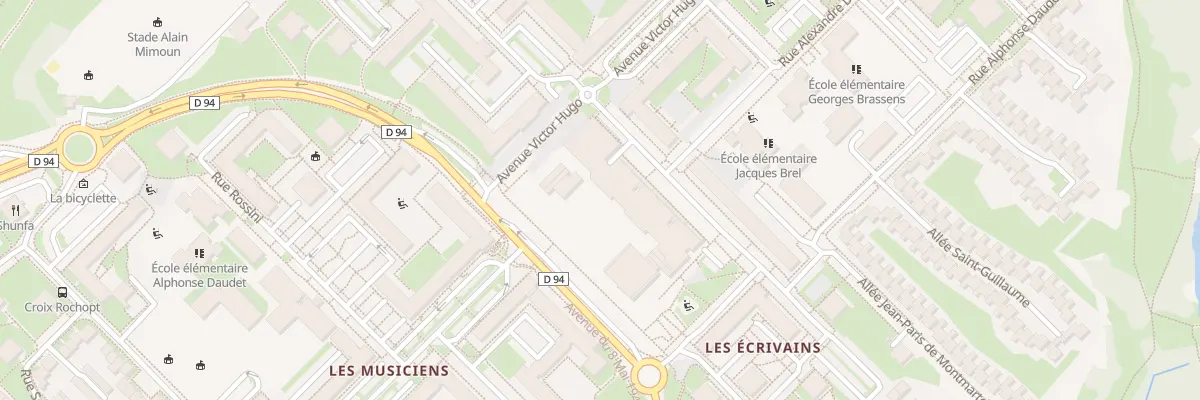 Plan du 10 Rue Anatole France à Épinay-sous-Sénart