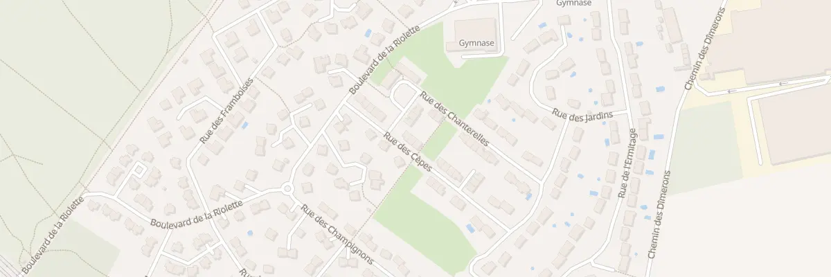 Plan du 12 Rue des Cèpes à La Chapelle-en-Serval