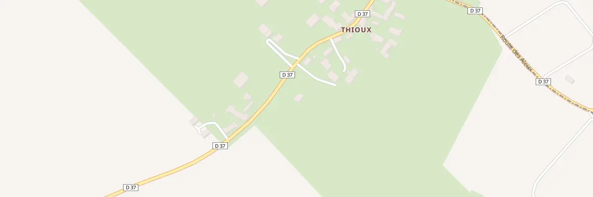 Plan du 1152 Rte de Thioux à Meillant