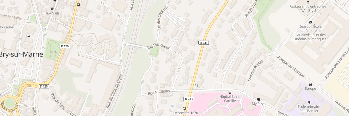 Plan du 12B Rue Franchetti à Bry-sur-Marne