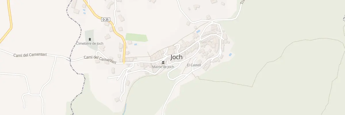 Plan du 82 Le Village à Joch