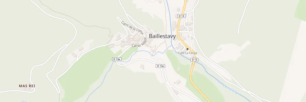 Plan du 25 Le Village à Baillestavy