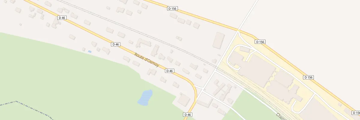 Plan du 206 Miery à Moulins-sur-Yèvre