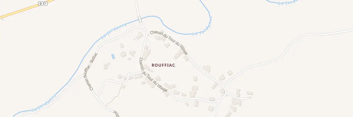 Plan du 23 Che du Tour du Village à Saint-Simon