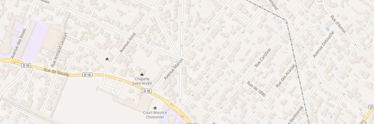 Plan du 59 Rue Simon Guitlevitch à Villemomble