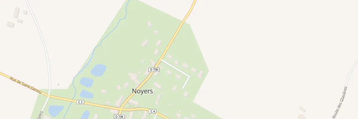 Plan du 3 Rue du Borneau à Noyers