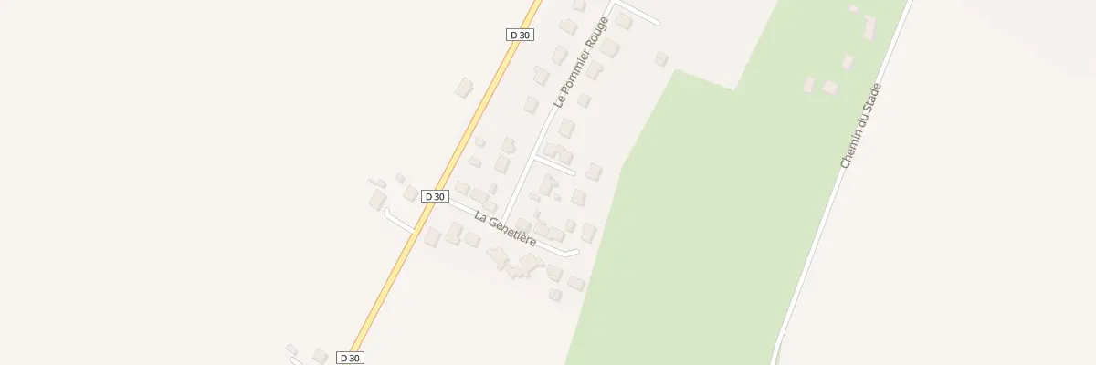 Plan du 22 La Genetiere à Blancafort