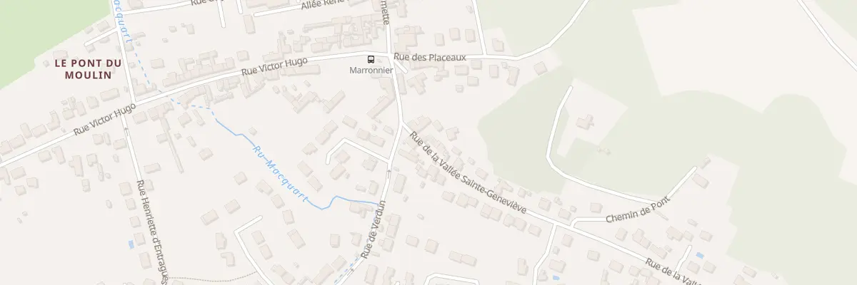 Plan du 5 Rue de la Vallee Ste Genevieve à Verneuil-en-Halatte
