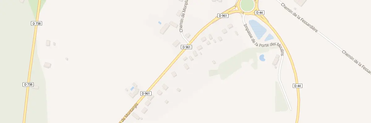 Plan du 70 La Montagne à Noyers
