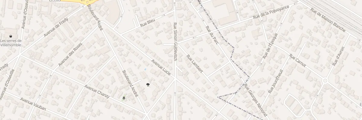 Plan du 21 Rue Simon Guitlevitch à Villemomble