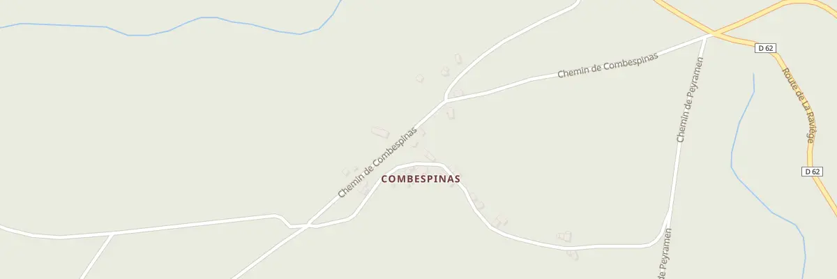 Plan du 75 Che de Combespinas à Brassac