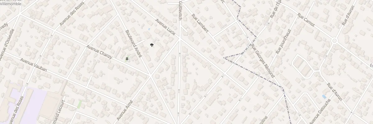 Plan du 35 Rue Simon Guitlevitch à Villemomble
