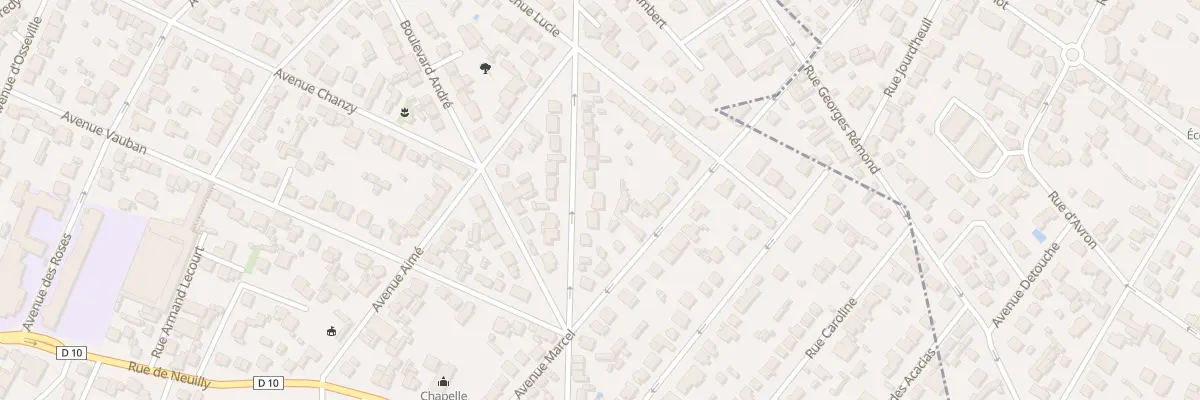 Plan du 45 Rue Simon Guitlevitch à Villemomble