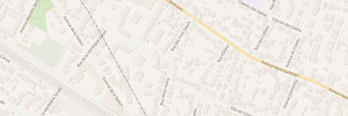 Plan du 24 Rue Victor Aubry à Gagny