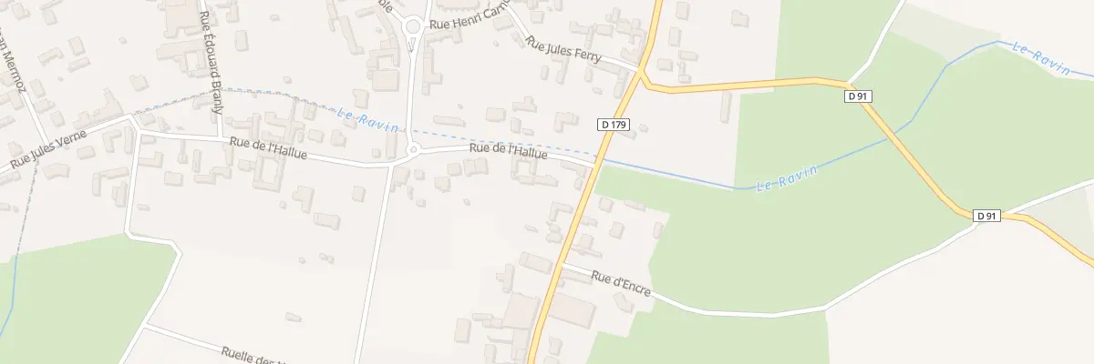 Plan du 1 Rue de l’Hallue à Warloy-Baillon