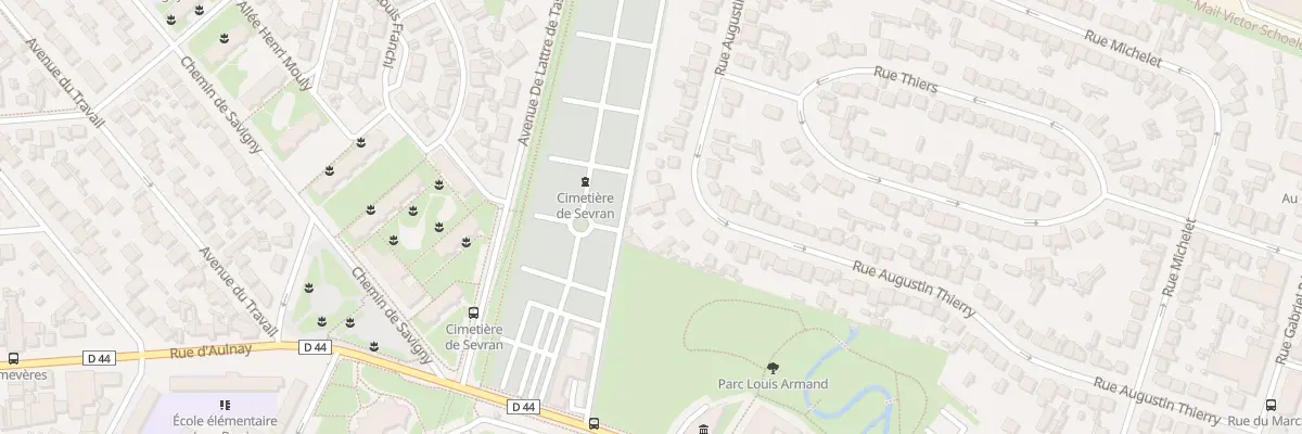 Plan du 73 Rue Augustin Thierry à Sevran