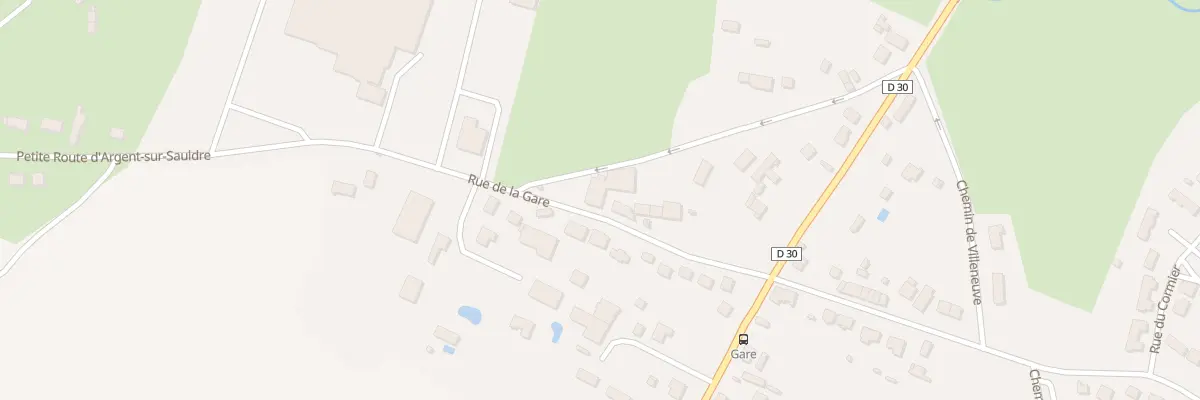 Plan du 8 Rue de la Gare à Blancafort