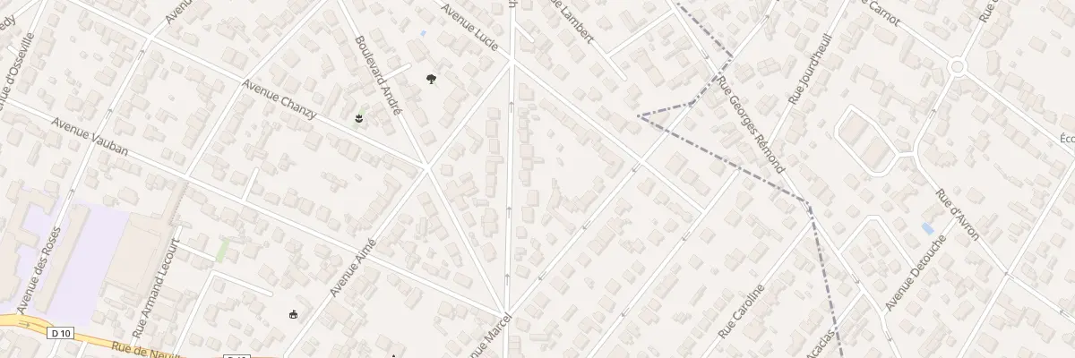 Plan du 43 Rue Simon Guitlevitch à Villemomble