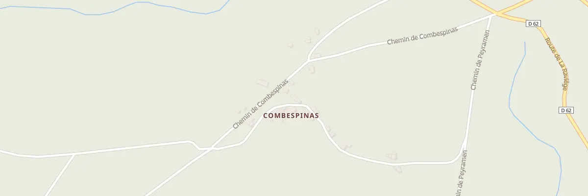 Plan du 79 Che de Combespinas à Brassac