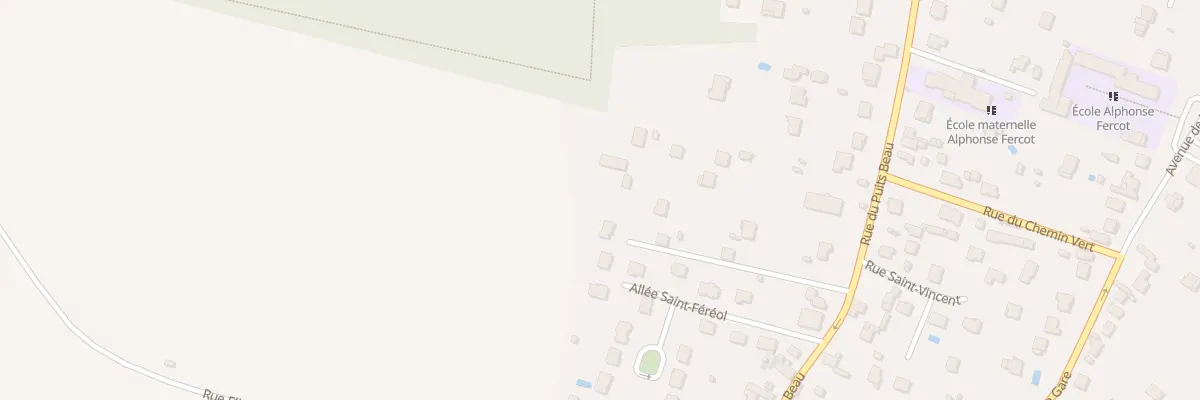 Plan du 16 Imp Saint Martin à Saint-Fargeau-Ponthierry