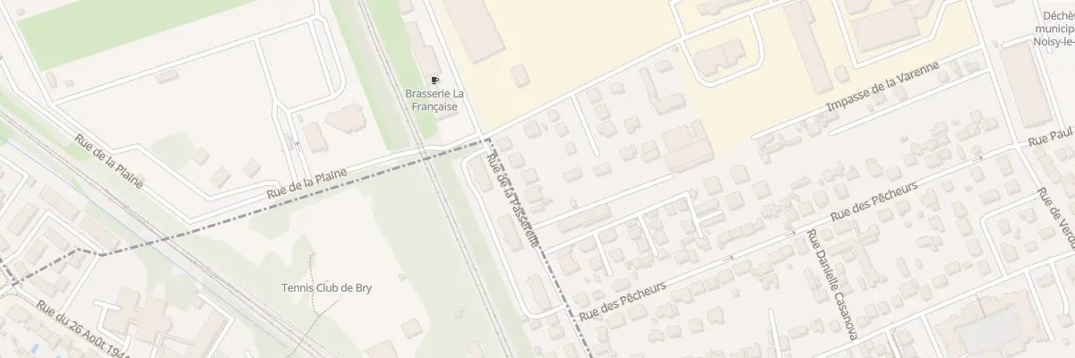 Plan du 24 Rue de la Passerelle à Noisy-le-Grand