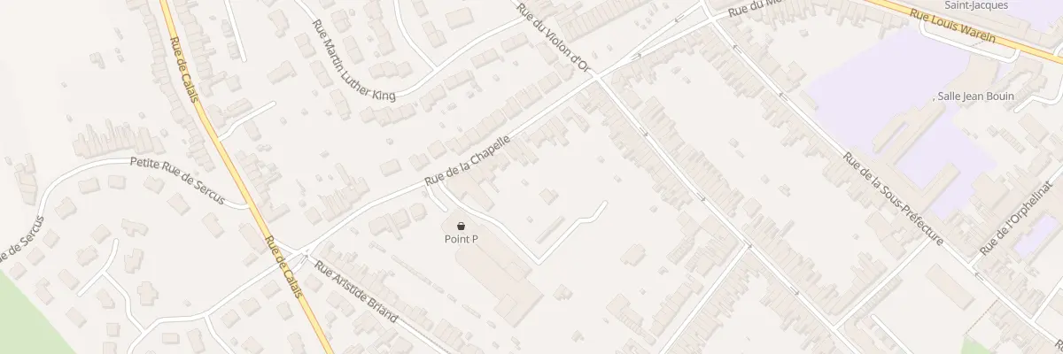 Plan du 41 Rue de la Chapelle à Hazebrouck