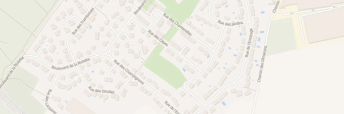 Plan du 11 Rue des Cèpes à La Chapelle-en-Serval