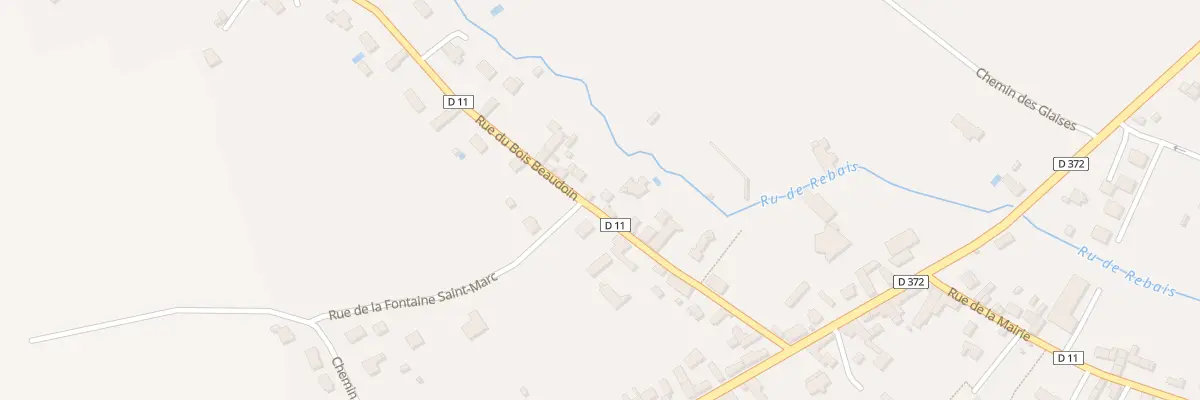 Plan du 12 Rue du Bois Beaudoin à Cély