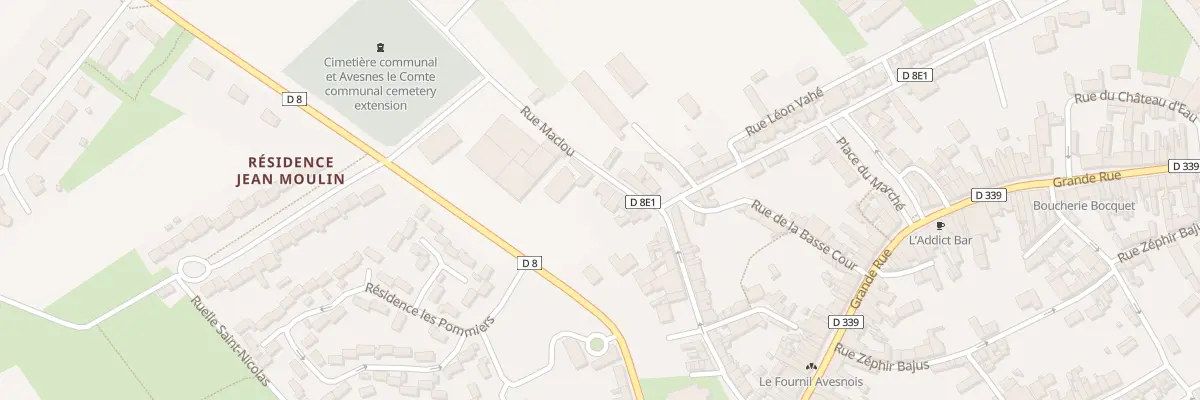 Plan du 26 Rue Maclou à Avesnes-le-Comte