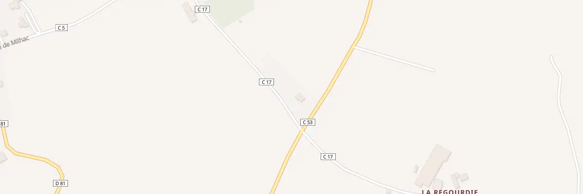 Plan du 5405 Le Puech à Calmont