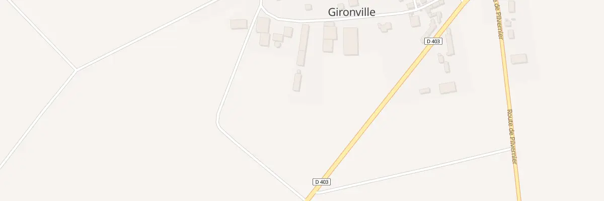 Plan du 15 Rue du Chemin Creux à Gironville