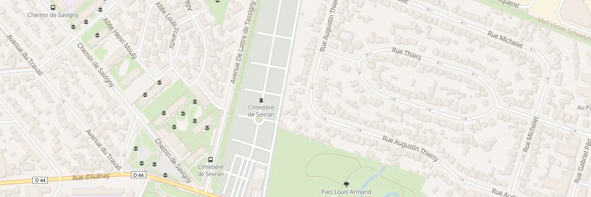 Plan du 77 Rue Augustin Thierry à Sevran